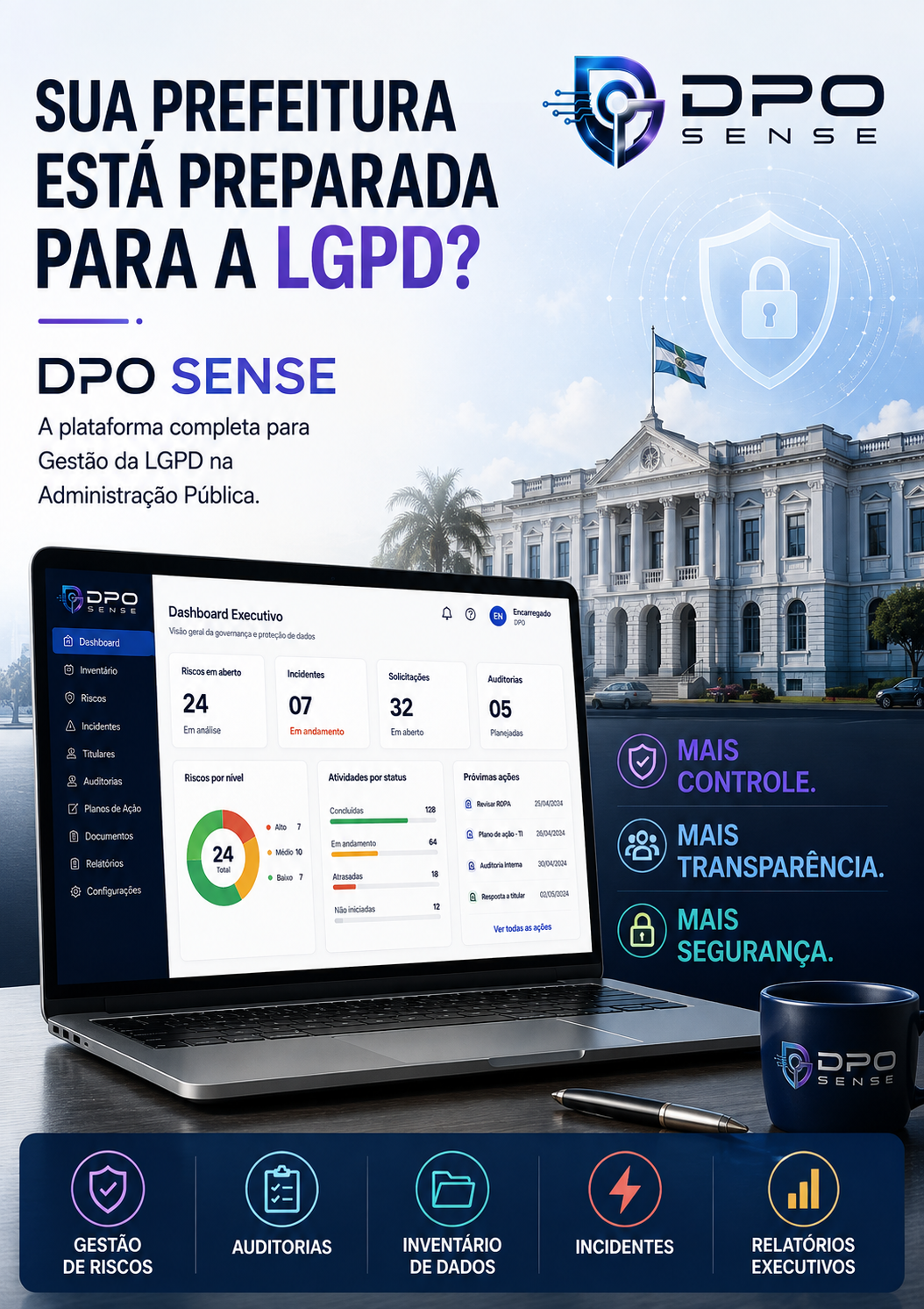 DPO Sense para prefeituras
